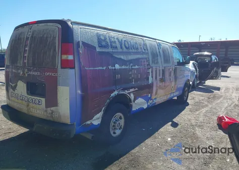 2006 GMC Savana Work Van from USA, damaged, VIN 1GTHG39U461258501